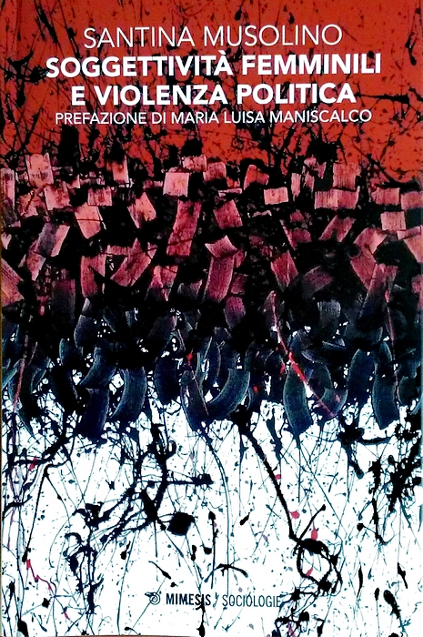 L'artista Goa firma con un suo dipinto la copertina del libro della dott.ssa Santina Musolino dal titolo Soggettività femminili e violenza politica